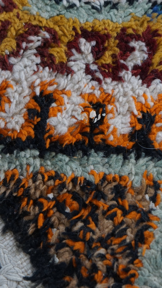 Image 1 of Tapis vintage noué à la main 162x81cm