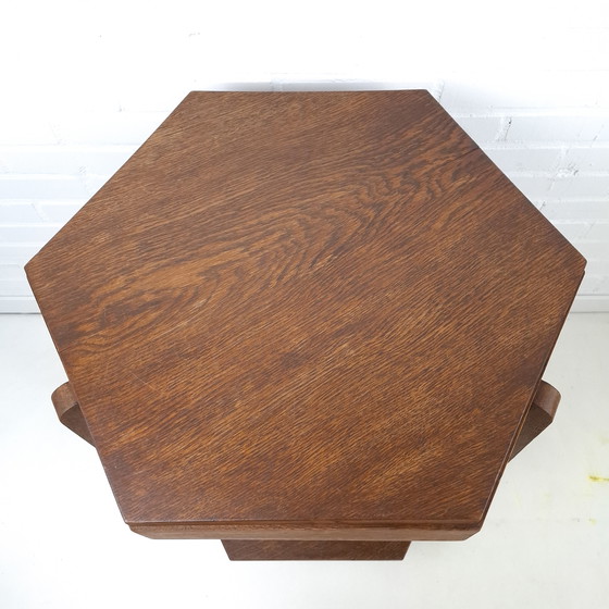 Image 1 of Vintage art deco bijzettafel skyscraper jaren 20/30