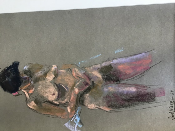 Image 1 of Pastel chalk drawing