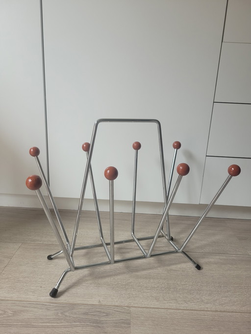 Plateau de lecture / porte-revues vintage Ikea Sputnik