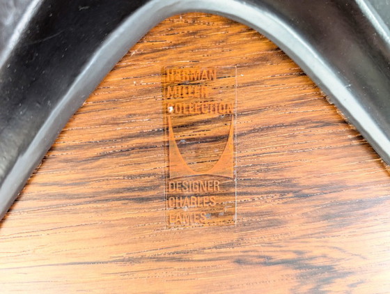 Image 1 of Charles & Ray Eames Lounge chair Miller Ottoman rosewood