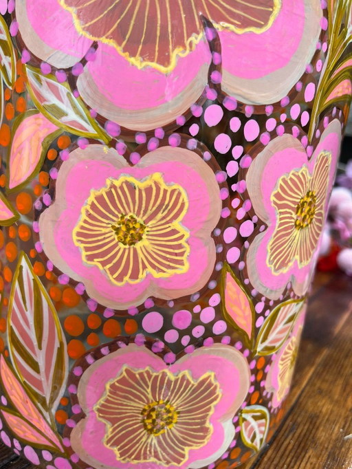Hand-painted vase