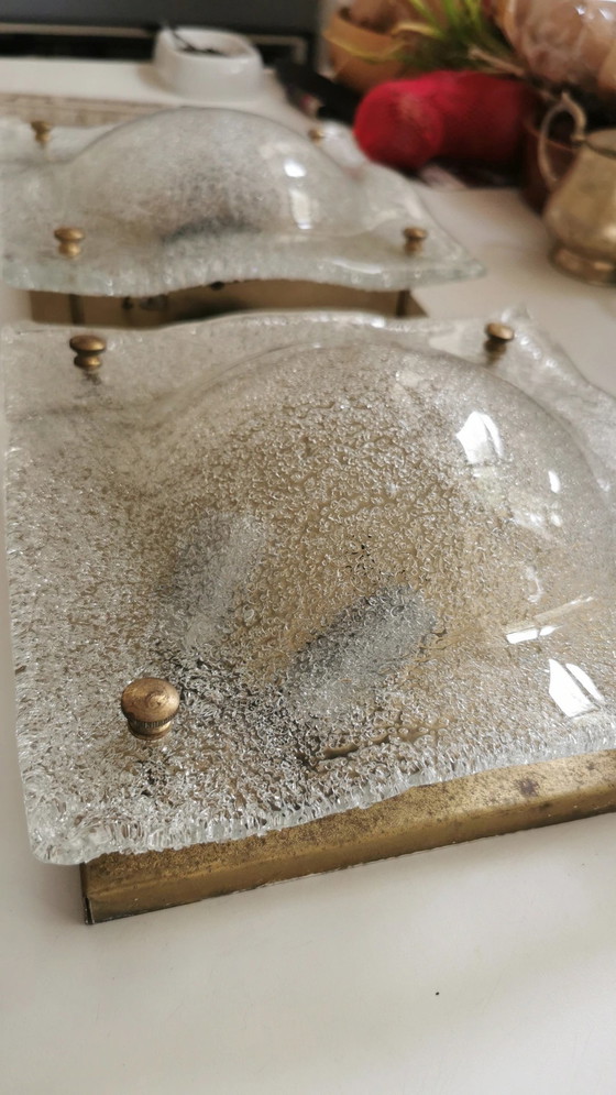 Image 1 of Lampada da parete Murano Graniglia