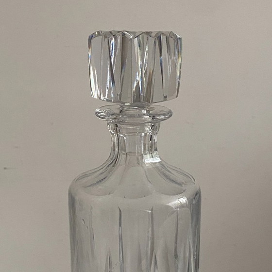 Image 1 of Vintage 1970s crystal decanter