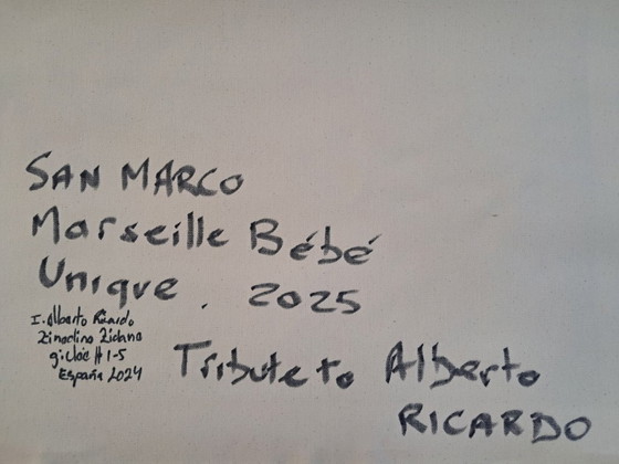 Image 1 of Enzo SAN MARCO - Bebé Marsella 1 - Lienzo del artista