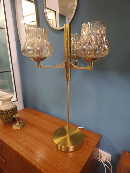 Lampe de table vintage en laiton Lampe de bureau