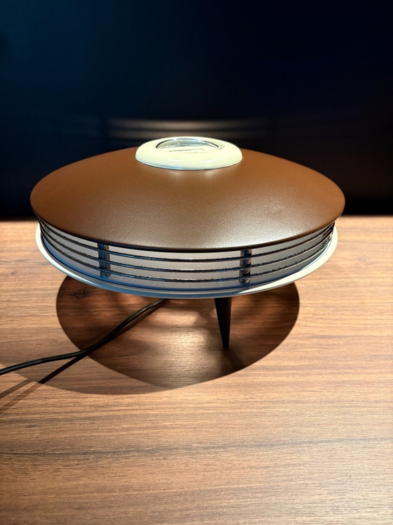 Vintage UFO lamp (space age) – Table lamps, Metal (photo 7 of 10)