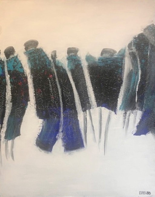 Painting by EllesBB - Catwalk -.