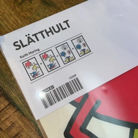 Image 1 of IKEA X Keith Haring, Slätthult Wall Stickers