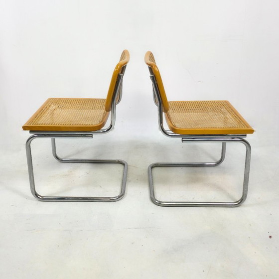 Image 1 of Cesca Stijl Stoelen, Jaren 70 mid century 6 stuks