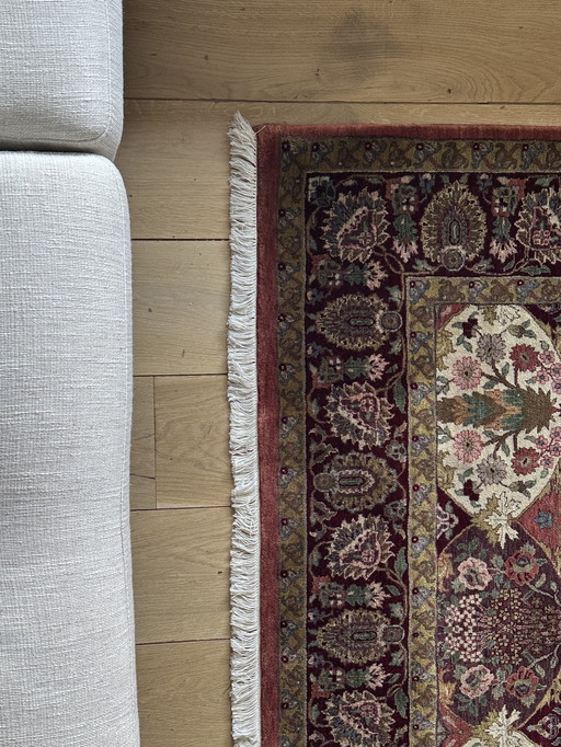 Tappeto annodato a mano proveniente da Jammu (India) 170x240 cm