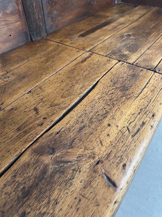 Image 1 of Antica panca spagnola - XIX secolo