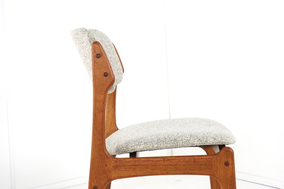 Image 1 of 6x Erik Buch per O.D. sedie mobler vintage ridipinto