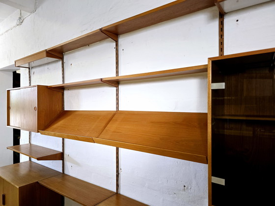 Image 1 of Kai Kristiansen wall shelf 60s 70s Vintage Teak Mid - Century