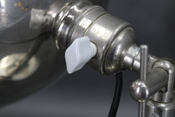 Image 1 of  1930 Verchroomde Tafellamp van Profundus, Oostenrijk