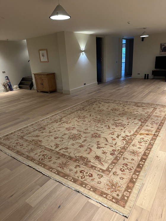 Image 1 of Originaler handgeknüpfter Ziegler-Teppich – 415 x 300 cm