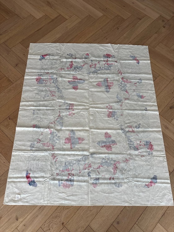 Tessuto in lino polacco vintage Deadstock – Krosnolen – anni '70 – Regali, Cotton (photo 8 of 8)