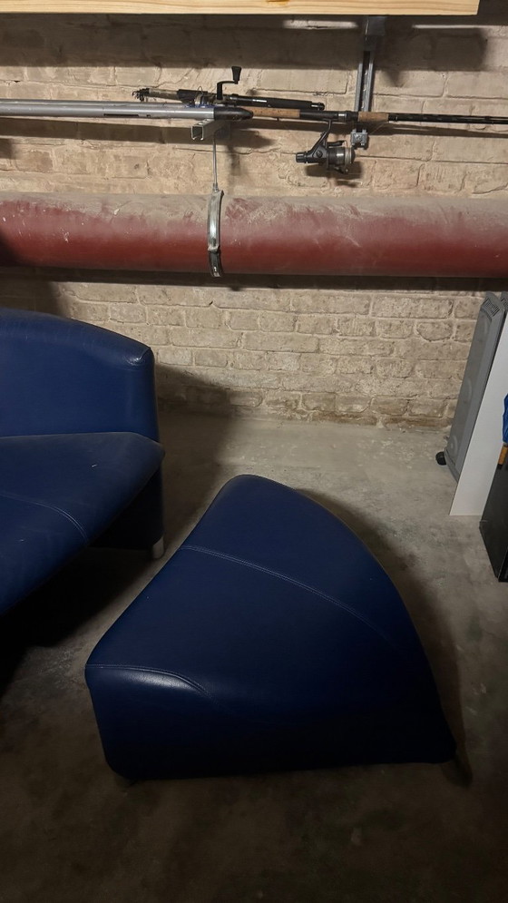 Image 1 of Leolux Ecalibur fauteuil met kruk