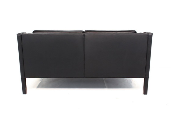 Image 1 of comme neuf ! Original Børge Mogensen for Fredericia Danish Lounge Set, Sofa and 2 Chairs, premium Leather, Oak, RP 31.161 Euro