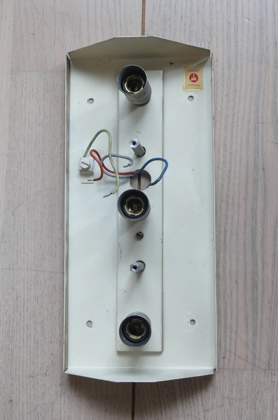 Image 1 of Lámpara de pared Kinkeldey Space Age con 6 cristales UK1aEb