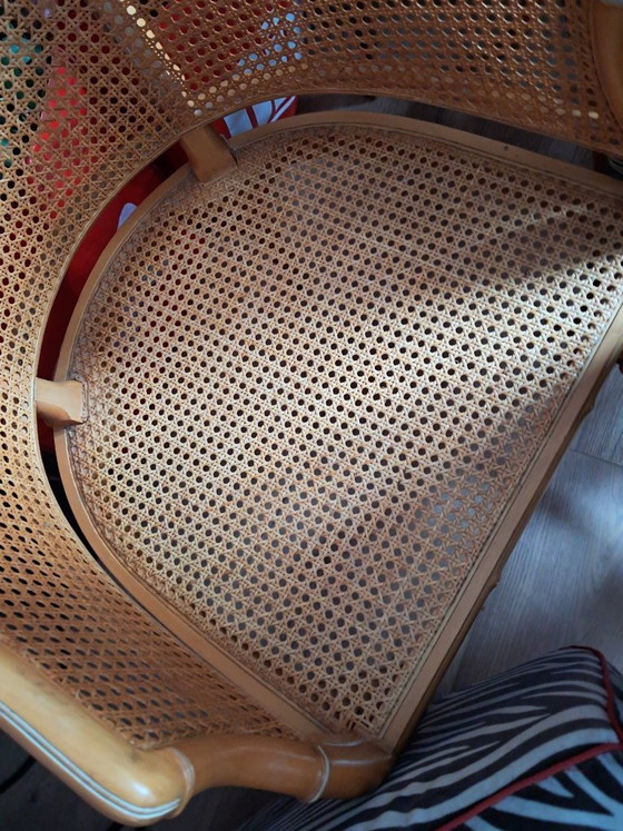 2 feux bamboo – Sedie da pranzo, Rattan, Tessile (photo 2 of 5)