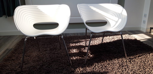 2 x Vitra Eames Stoelen