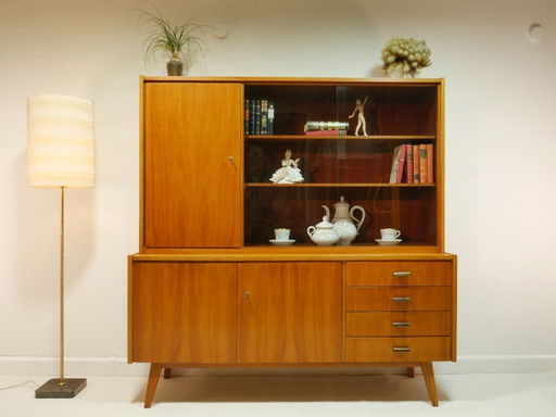 Buffet haut vintage, meuble de salon, années 1960, Allemagne
