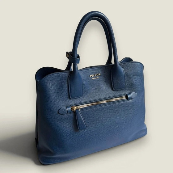 Prada Saffiano Leather Open Promenade Satchel – Borse a spalla (photo 6 of 23)