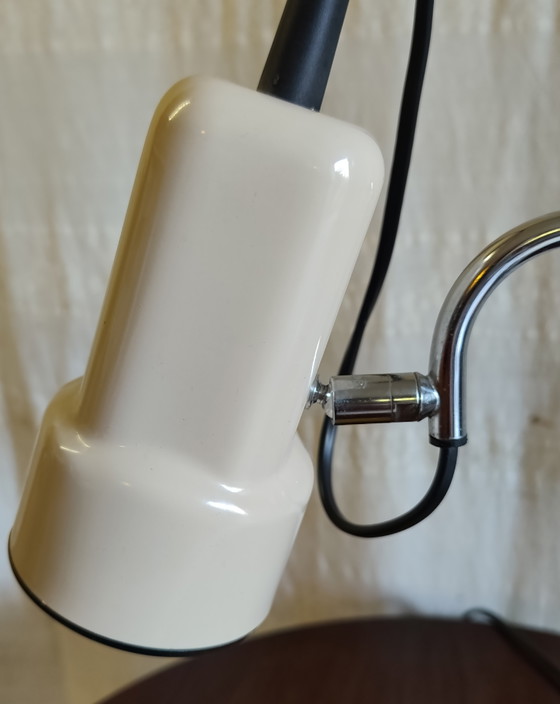 Gelede Bureaulamp - Jaren 80 Design – Leeslamp, Plastic (photo 8 of 10)