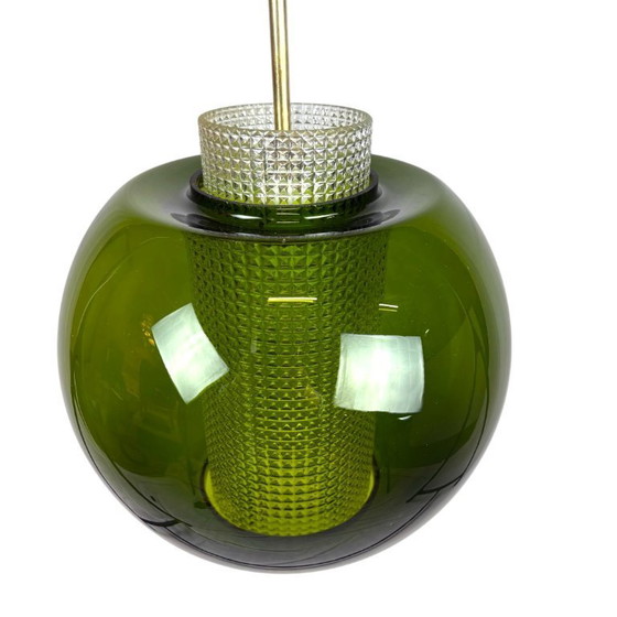 Image 1 of Swedish glass pendant lamp