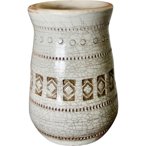 Vintage ceramic vase by Jean Besnard, France 1950