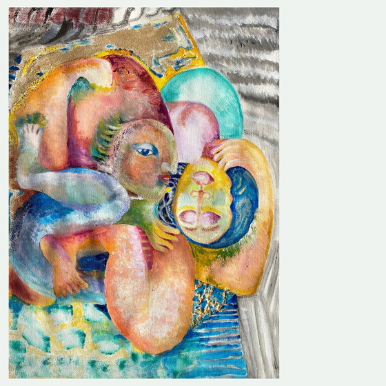 Image 1 of Surrealistische und erotische Komposition von N.Boéri Véfour. Frankreich 2000er Jahre