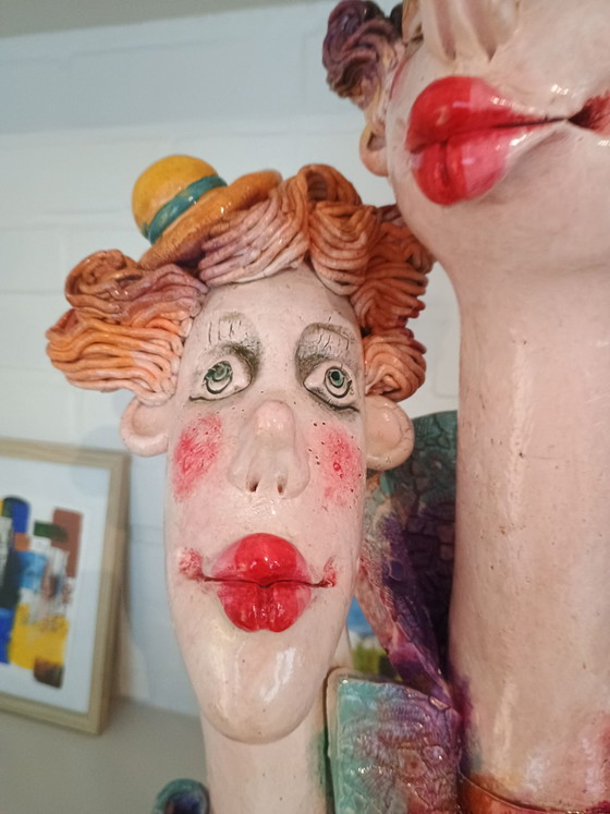 Sculptuur My prins charming – Annaart, Beeldhouwkunst, Keramiek, Goud (photo 4 of 14)