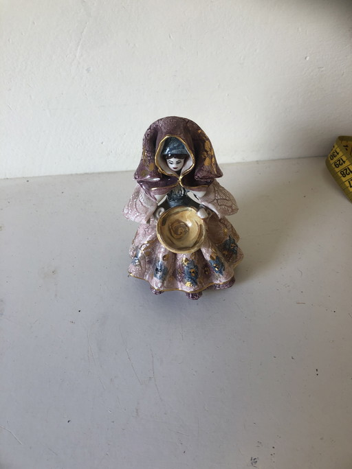 Venezianische Figur, handbemalt