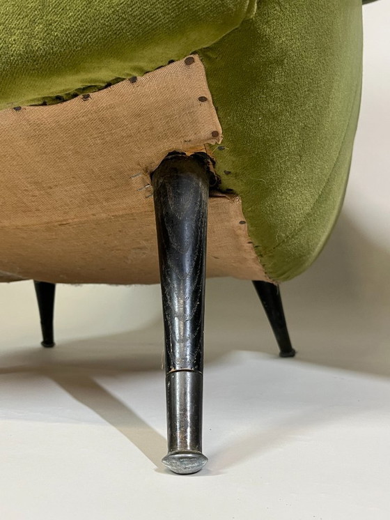 Image 1 of Ein Paar italienische Lounge-Sessel, 1960er Jahre