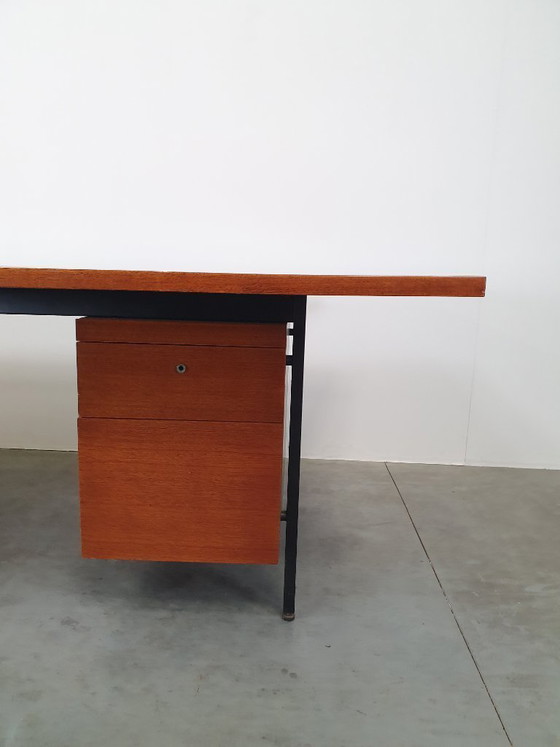 Image 1 of Knoll De Coene vintage teak desk 1950s