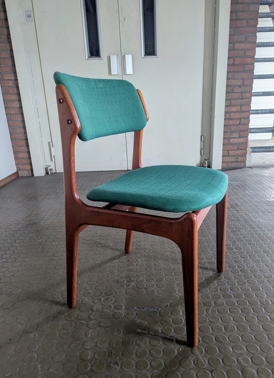 Image 1 of 4x Erik Buch model 49 voor O.D. Møbler