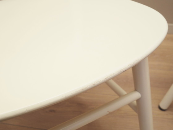 Image 1 of Ensemble de quatre chaises en hêtre, design italien, années 1970, Production : Italie