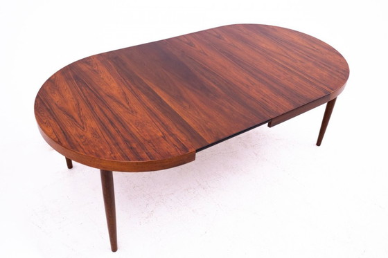 Image 1 of Palissander eettafel, Deens ontwerp, jaren 1960.