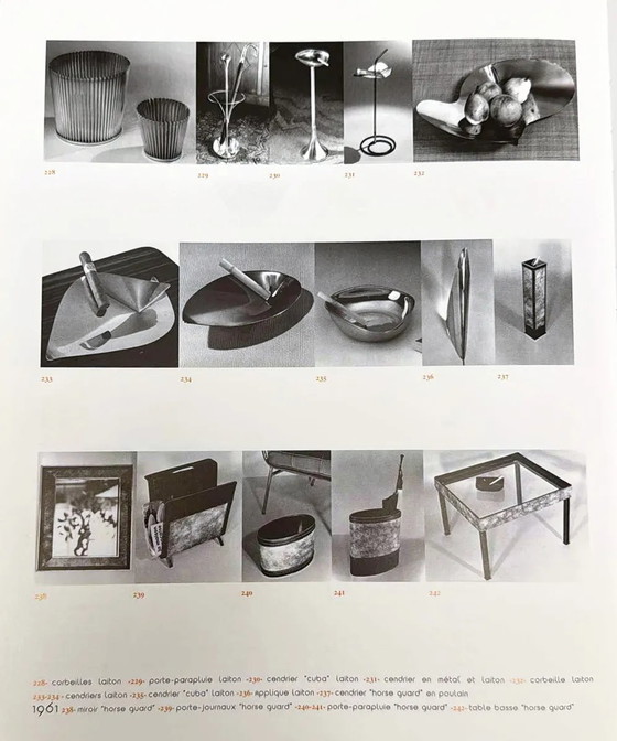 Rare brass Mathieu Matégot vide poche, 1950s – Mategot, Bowls, Mid Century Modern (photo 10 of 11)