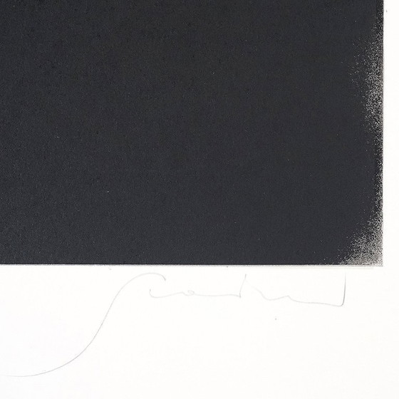 Image 1 of Emilio Scanavino, litografia a colori su carta, anni '70