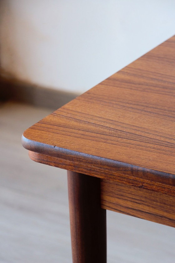 Image 1 of Table de Repas Vintage en Teck – Design Scandinave Extensible