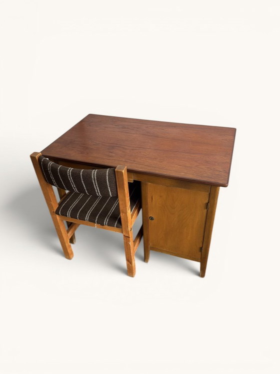 Mid Century Deens Bureau Uit De Jaren '60 – Wood (photo 3 of 9)