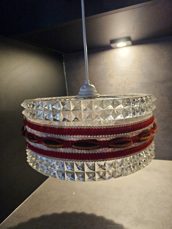 Image 1 of Suspension vintage de style futuriste.