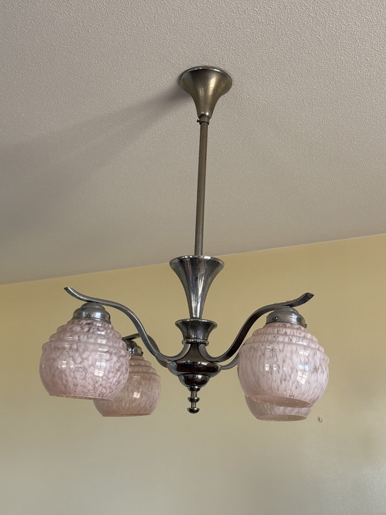 Lamp – Chandeliers, Glass, Metal (photo 3 of 5)