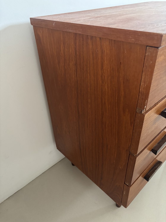 Image 1 of Deens teak jaren 60 ladekastje 