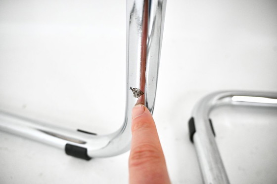 Image 1 of Dining Chairs Style B32 by Marcel Breuer Set of 4