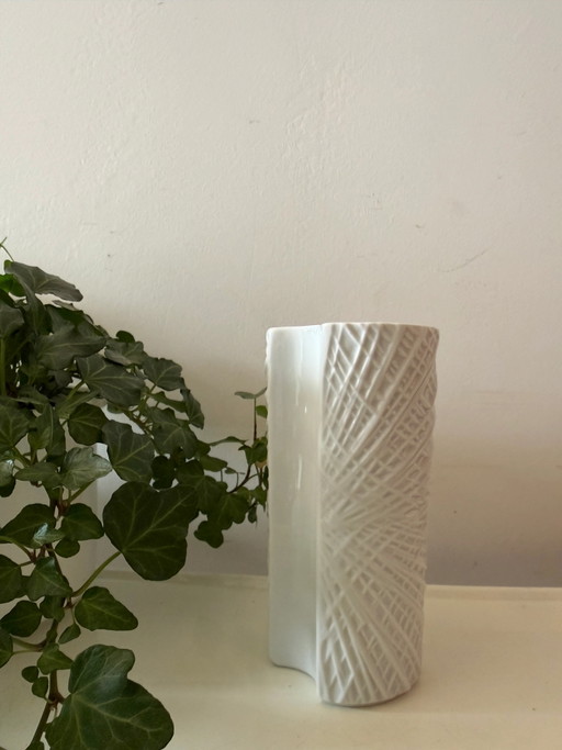 Vaso Vintage in Porcellana Bianca Bavaria