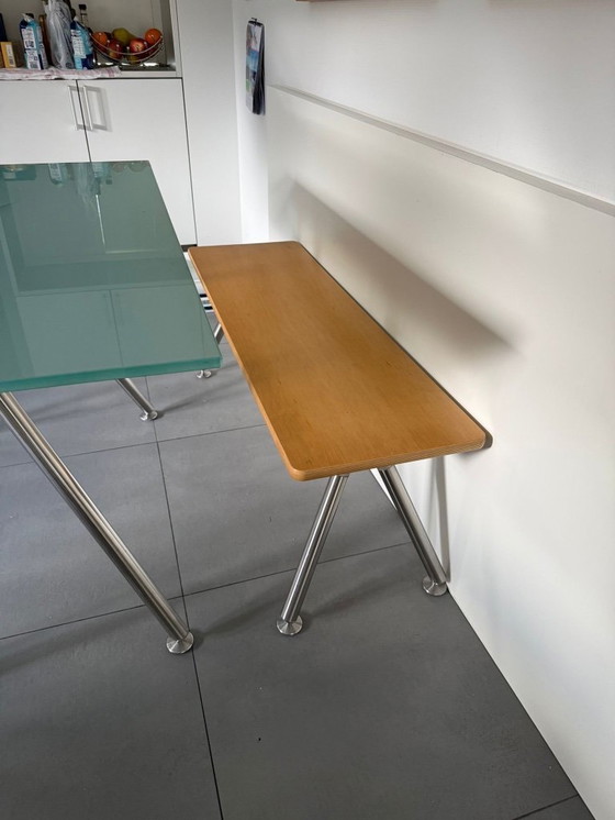 Image 1 of Bulthaup set table and bench Duktus series