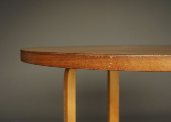 Image 1 of  L-leg Dining Table Model 91 by Alvar Aalto for Artek Finland, 1940s